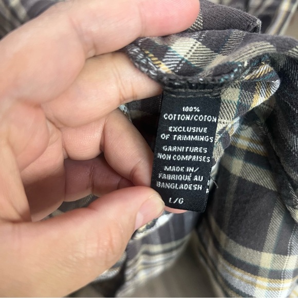 DAKOTA Plus Size Sleeveless Shirt Men Plaid Brown Cowboy Tank Top Country Style - Picture 7 of 9